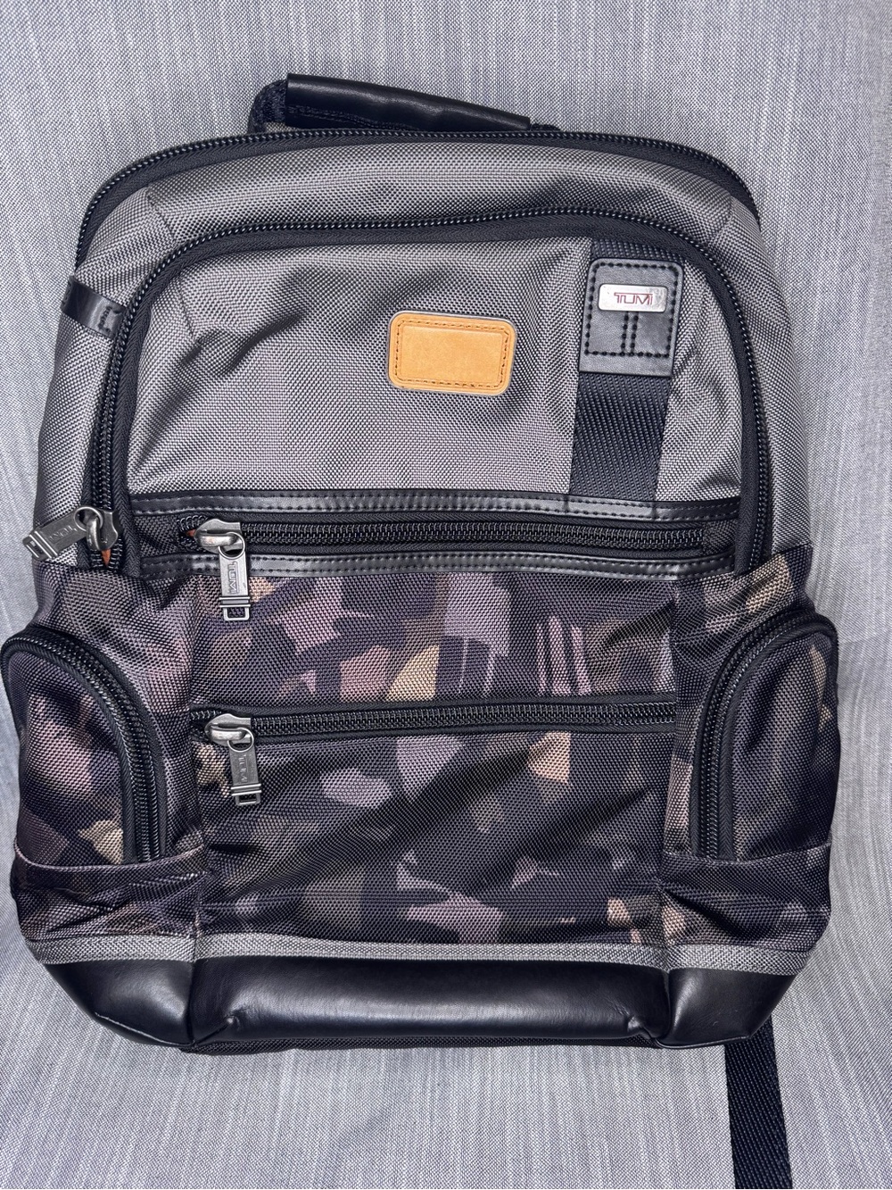 Tumi Alpha Bravo Knox Backpack - Gray/Camouflage